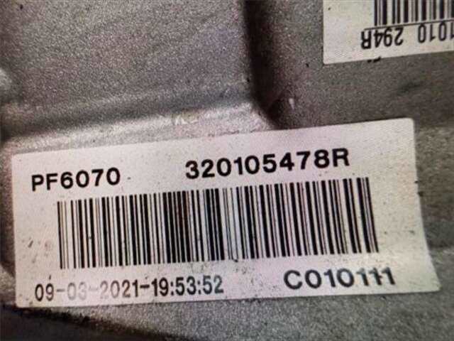 Caja Cambios Renault Trafic 2.0 L1H2 2.9T [2.0 LTR. - 107 KW DCI DIESEL ENERGY]