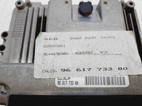 Foto 2ª: Centralita Motor ECU Peugeot 307 XS BERLINA 90CV 66KW [9HX] (2007)