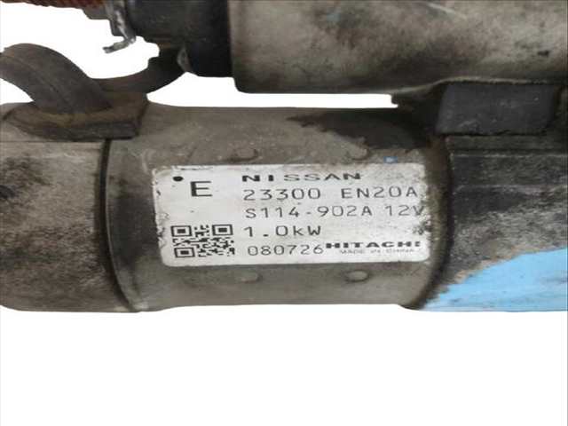 Foto 3ª: Motor de Arranque Nissan Qashqai 2.0 A LAS 4 RUEDAS (2006)