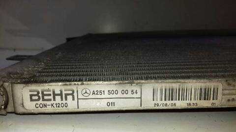 Foto 3ª: Radiador Calefaccion A.A. Mercedes Clase ML 320 3.0 CDI W164) 224CV 165KW 164.122) (2005)