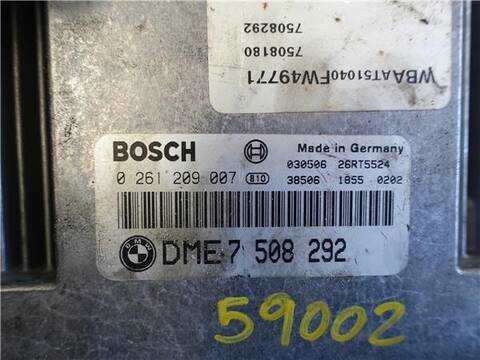 Foto 3ª: Centralita Motor ECU Bmw Serie 3 315 1.8 316TI 115CV 85KW [N42 B18] (2003)