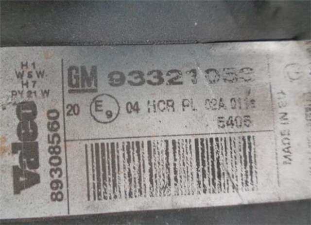 Faro Derecho Opel Meriva 1.6