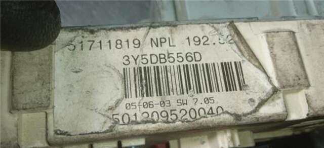 Caja Reles Fusibles Fiat Stilo 1.6 16V (192_XB1A)
