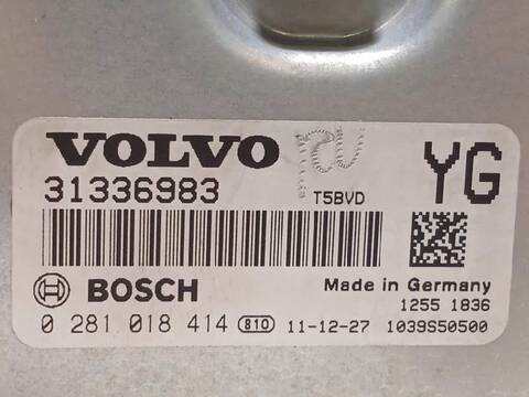 Foto 4ª: Centralita Motor ECU Volvo S60 2.0 DIESEL CAT 163CV 120KW [D5204T3] (2012)