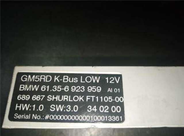 Centralita Check Control Bmw Serie 3 315 320 D