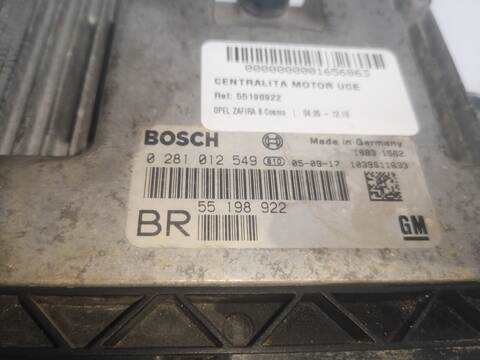 Foto 2ª: Centralita Motor ECU Opel Zafira Z19DTH (2005)