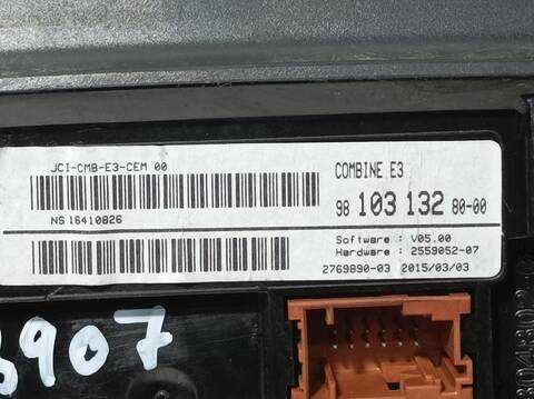 Foto 3ª: Cuadro de Instrumentos Citroen C4 LIVE 92CV 68KW [9H06] (2015)