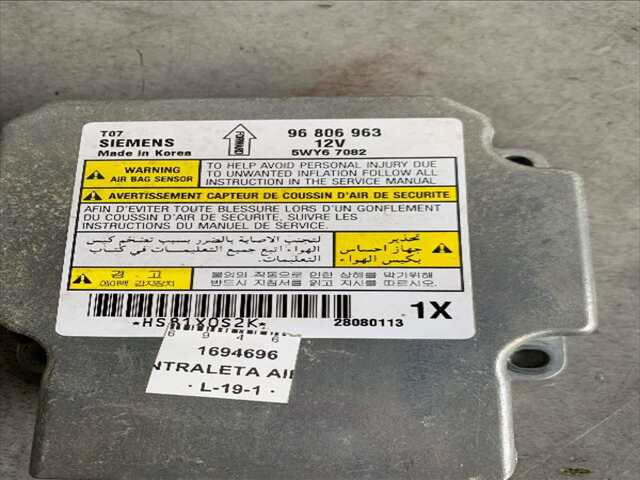 Foto 2ª: Centralita Airbag Chevrolet Aveo 1.4 G 98/100CV [F14D4] (2008)