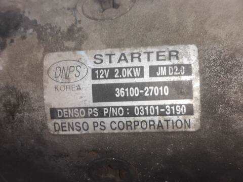 Motor de Arranque Hyundai Santa Fe D4EB