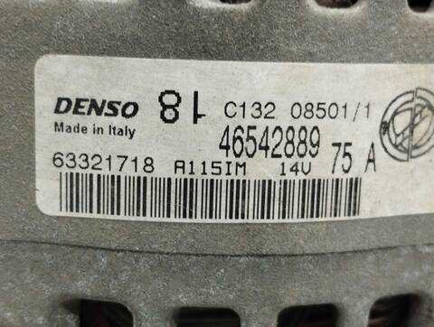 Foto 2ª: Alternador Fiat Punto BERLINA 131CV 96KW [188A4.000] (2002)