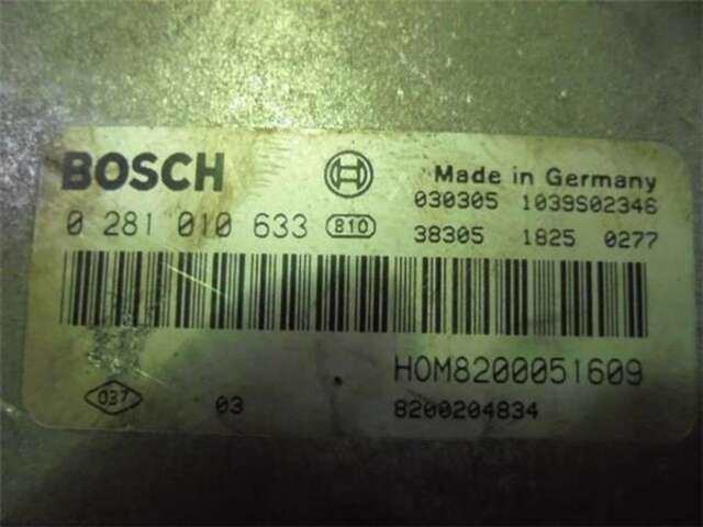 Foto 3ª: Centralita Motor ECU Renault Trafic 1.9 27 CN COMBI6 ACRISTALADO PARCIAL [1.9 LTR. - 60 KW DIESEL]