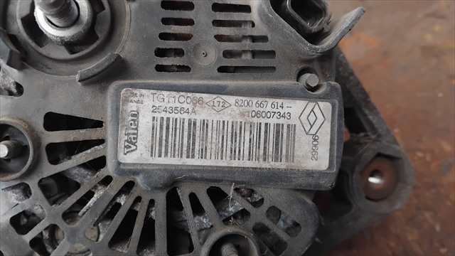 Foto 2ª: Alternador Renault Megane 1.5 DCI [K9KP7] (2007)
