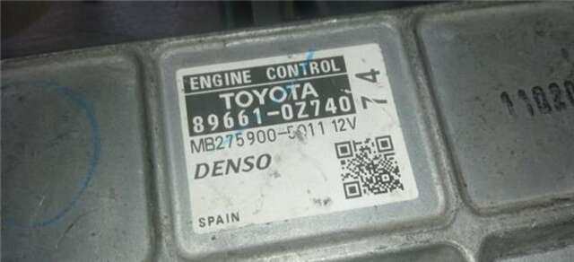 Centralita Motor ECU Toyota Auris 2.0 ACTIVE [2.0 LTR. - 93 KW D-4D CAT]
