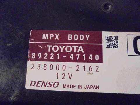 Foto 2ª: Modulo Confort BCM Toyota Prius PLUG-IN HYBRID EXECUTIVE 99CV 73KW [2ZR] (2009)