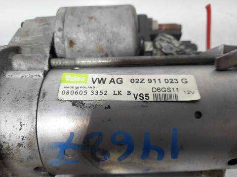 Foto 2ª: Motor de Arranque Volkswagen Passat 2.0 16V FSI BERLINA 150CV 110KW [BLR] (2005)