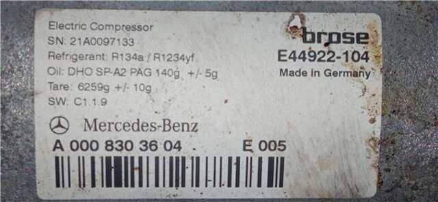 Compresor Aire Acondicionado Mercedes Clase G 230 2.0 GLE 300 D 4MATIC (167.119) [2.0 LTR. - 180 KW CDI CAT]