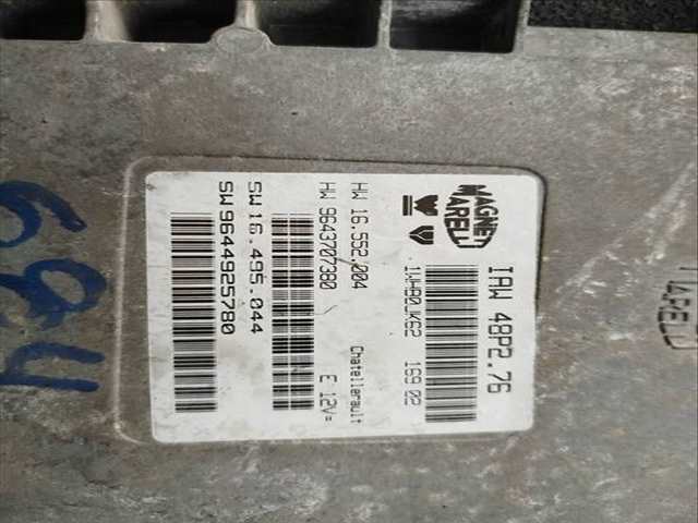 Foto 3ª: Centralita Motor ECU Peugeot 206 VERSION INDEFINIDA (2004)