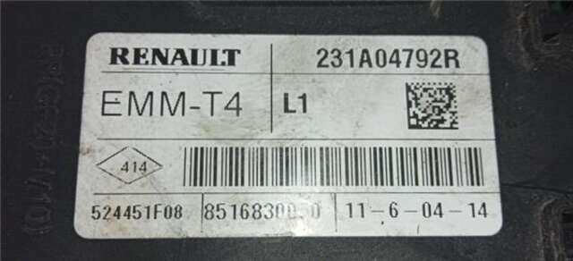 Centralita Motor ECU Renault Clio 1.2 16V