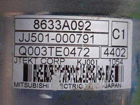 Foto 3ª: Columna Dirección Mitsubishi ASX 1.8 DI-D CAT 150CV 110KW [4N13] (2013)