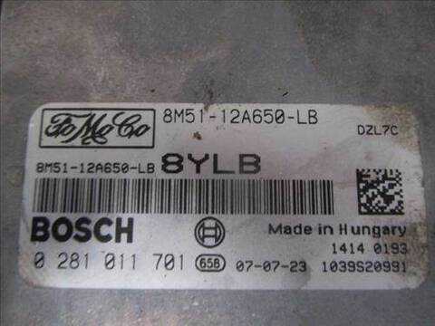 Foto 2ª: Centralita Motor ECU Ford C Max 1.6 TDCI 90CV 66KW CB3) [HHDA] (2007)
