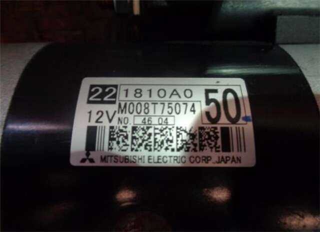 Motor de Arranque Mitsubishi Montero 3.2 DI-D (V88W. V98W)