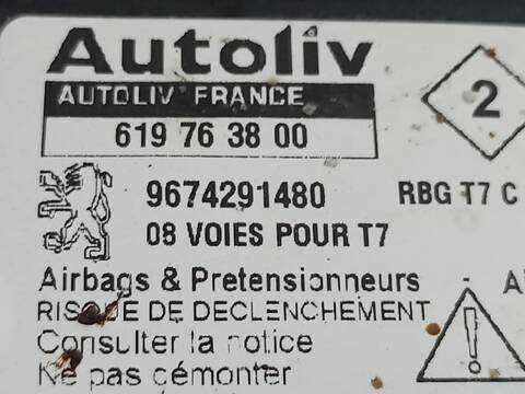 Foto 3ª: Centralita Airbag Peugeot 308 ENVY 112CV [9HR (DV6C)] (2008)