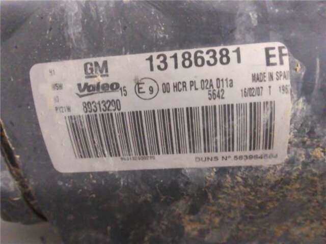Foto 3ª: Faro Izquierdo Opel Corsa 1.3 16V CDTI (75 CV) [Z13DTJ]