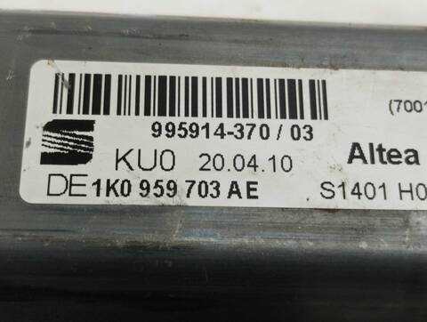 Foto 3ª: Elevalunas Eléctrico Trasero Izquierdo Seat Altea 1.9 TDI 105CV 77KW [BXE] (2010)