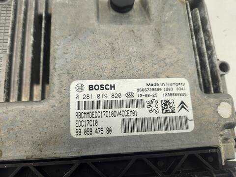 Foto 2ª: Centralita Motor ECU Peugeot 208 ACCESS 68CV 50KW [8H01] (2012)