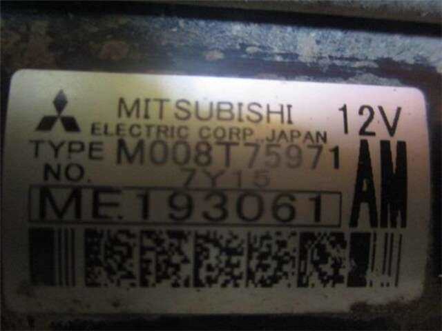 Foto 3ª: Motor de Arranque Mitsubishi Canter 3.0 TDI [4M42-0AT]