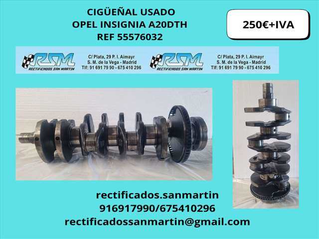 Cigüeñal Opel Zafira 2.0 DTI