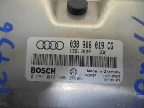 Foto 4ª: Centralita Motor ECU Audi A4 1.9 TDI 96KW) BERLINA 130CV [AWX] (2001)