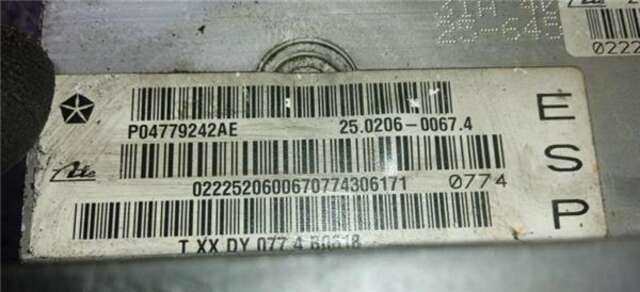 Abs Chrysler 300 2.7