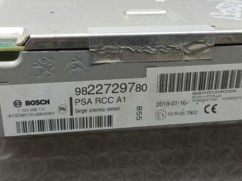 Foto 3ª: Centralita Motor ECU Peugeot 208 STYLE 82CV 60KW [HM05] (2018)