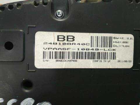 Foto 4ª: Cuadro de Instrumentos Nissan Qashqai ACENTA 150CV 110KW [M9R832] (2010)