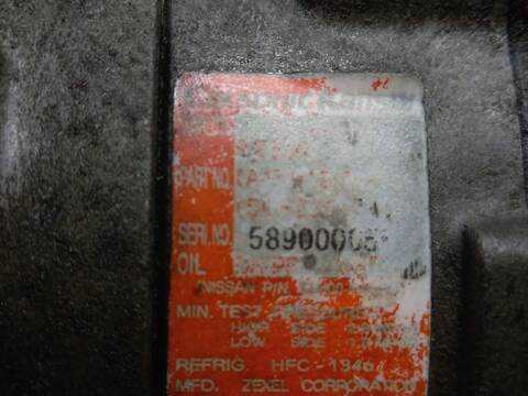 Foto 3ª: Compresor Aire Acondicionado Nissan X-Trail YD22 T30) (2003)