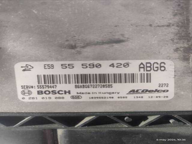 Foto 3ª: Centralita Motor ECU Opel Insignia A20DTH BERLINA (2008)
