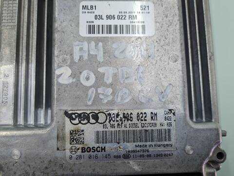 Foto 3ª: Centralita Motor ECU Audi A4 BASICO QUATTRO AVANT 170CV 125KW [CAHA] (1950)