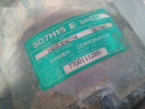 Foto 2ª: Compresor Aire Acondicionado Renault Espace 2.0 16V AUTHENTIQUE 140CV 103KW [F4R B7] (2002)