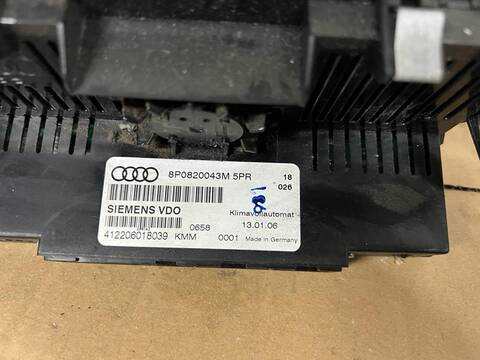 Foto 2ª: Mando Climatizador Audi A3 1.9 TDI AMBIENTE 105CV 77KW [BLS] (2006)
