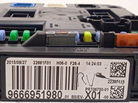 Foto 4ª: Caja Reles Fusibles Citroen DS3 TECHNO STYLE 99CV 73KW [BHY] (2016)