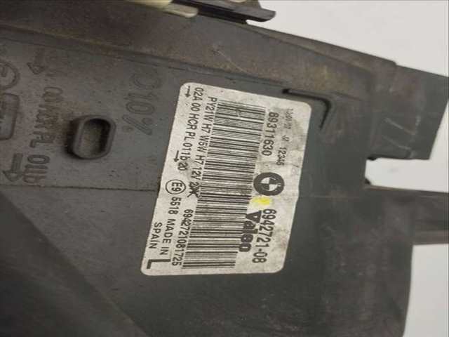 Foto 2ª: Faro Izquierdo Bmw Serie 3 315 318D BERLINA 122CV 90KW [M47N204D4] (2007)