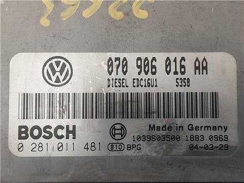 Foto 3ª: Centralita Motor ECU Volkswagen Touareg 5.0 TDI V10 313CV 230KW [AYH] (2004)