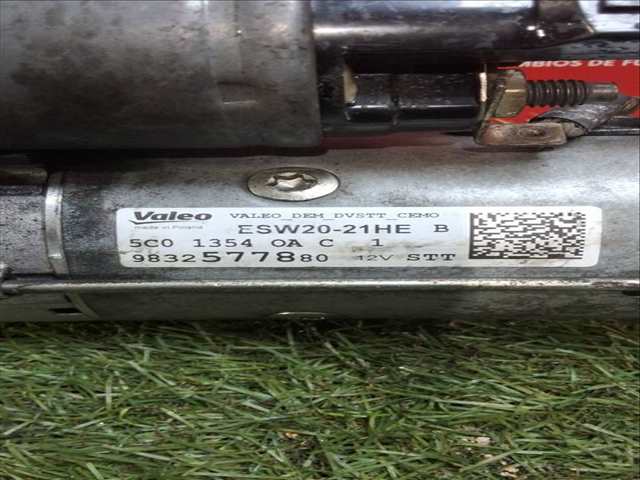 Foto 3ª: Motor de Arranque Citroen Jumpy 1.5 BLUEHDI 100 102CV 75KW FURGONETA [YHR (DV5RUCD)] (2020)