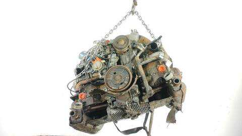 Foto 3ª: Motor Completo Volkswagen Transporter 1.6 (1970)