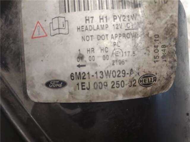 Foto 3ª: Faro Derecho Ford S Max 2.0 TREND [2.0 LTR. - 103 KW TDCI CAT] (CA1)(2006 _) [UFWA]