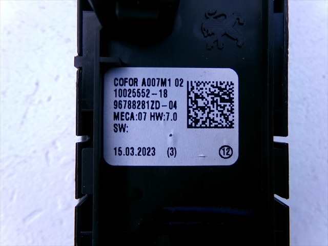 Foto 3ª: Botonera Elevalunas Peugeot 308 1.6 HDI 2013-2017 [9H05] (2014)