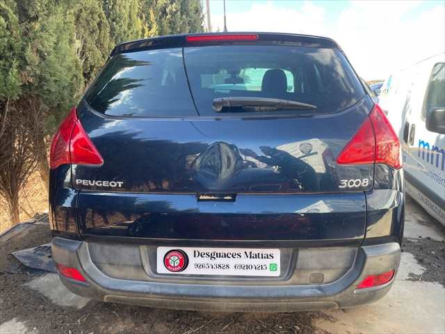 Foto 3ª: Paragolpes Trasero Peugeot 3008 1.6 HDI 110cv [9HR 9H05] (2011)
