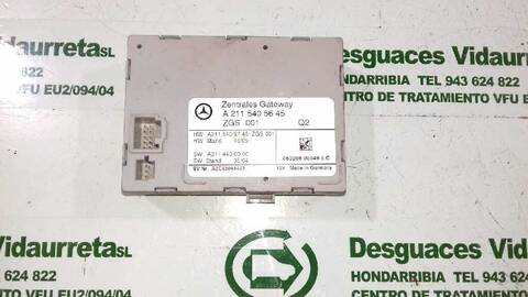 Centralita Motor ECU Mercedes Clase E 180 BERLINA 224CV 165KW