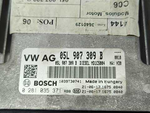 Foto 2ª: Centralita Motor ECU Volkswagen T-Roc BASIS 116CV 85KW [DTRD] (2021)